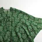 CHARLOTTE BLOUSE #moss green [27-0015s]