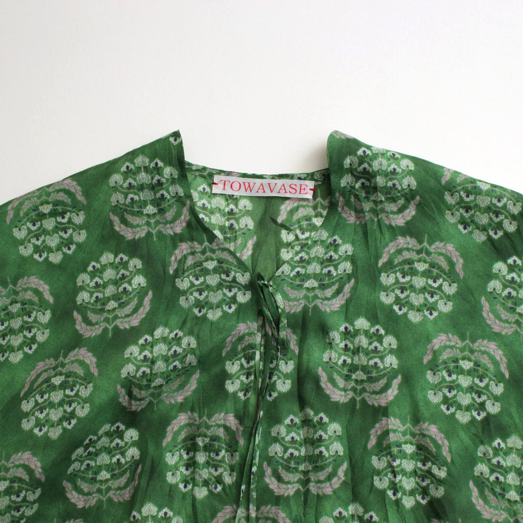 CHARLOTTE BLOUSE #moss green [27-0015s]