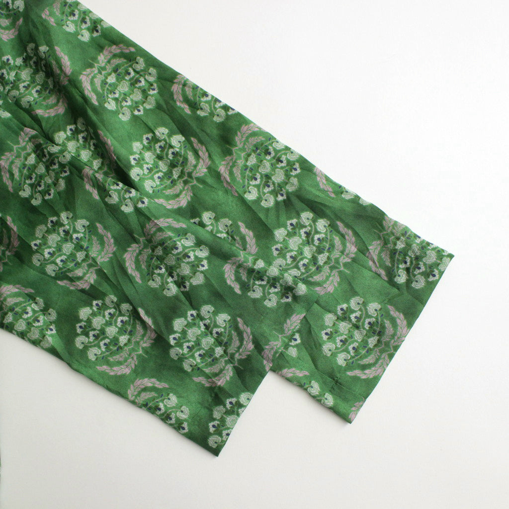 CHARLOTTE BLOUSE #moss green [27-0015s]