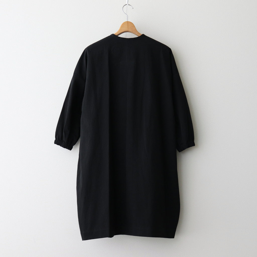 Daumier Cotton Coat #BK [A232212TC530]