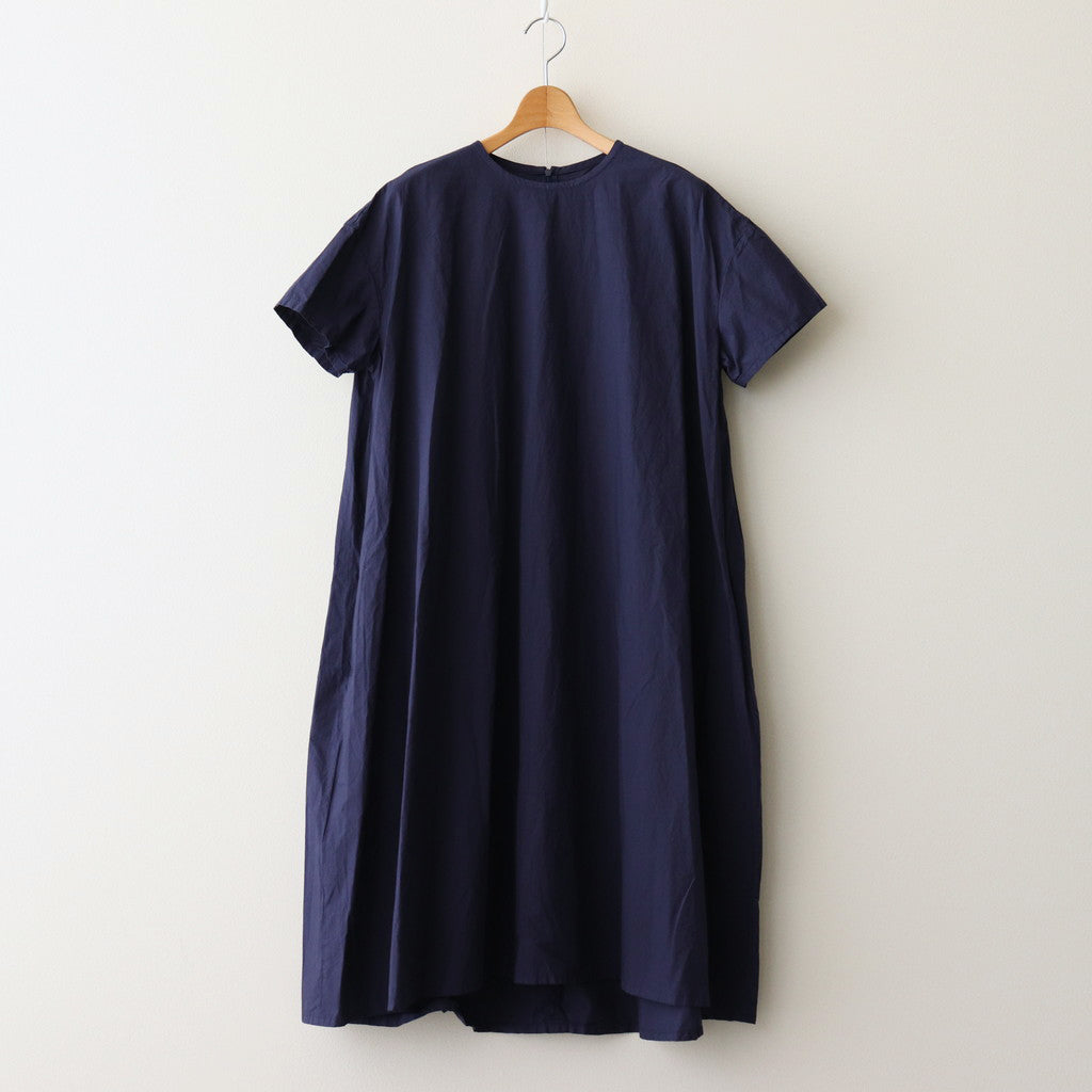 GARMENT DYE BUGGY DRESS #navy [no.6855]