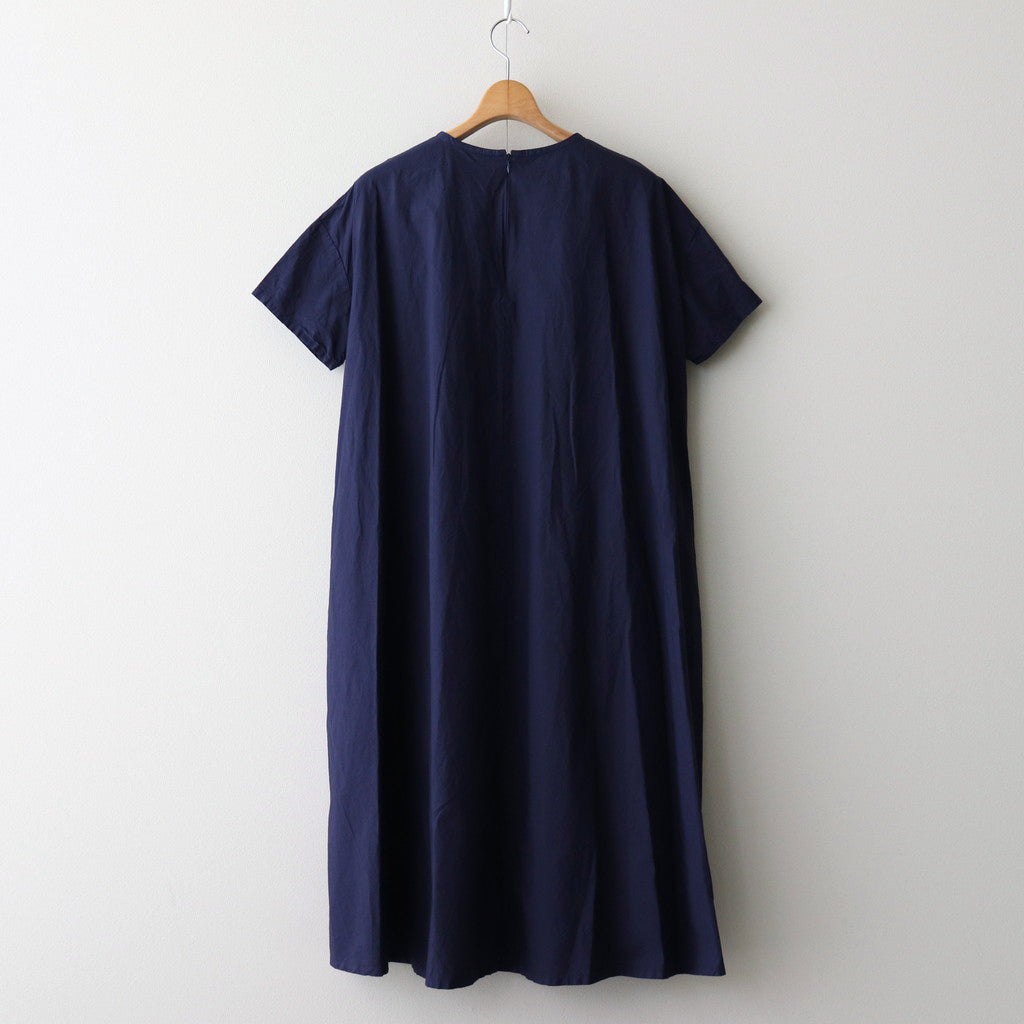 GARMENT DYE BUGGY DRESS #navy [no.6855]