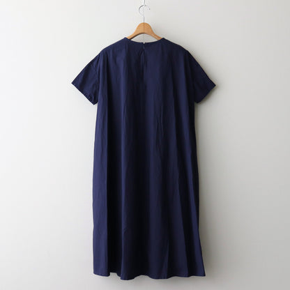 GARMENT DYE BUGGY DRESS #navy [no.6855]