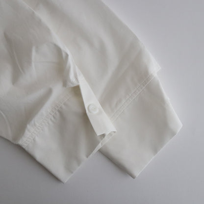 organic cotton bigpocket shirt #white [1456-001]