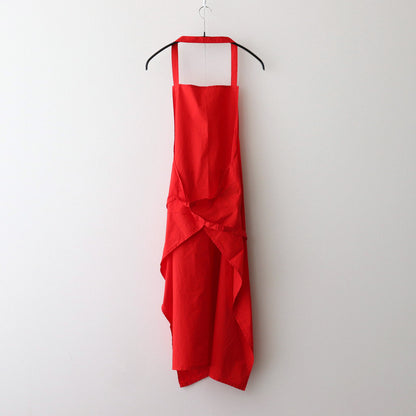 GARMENT DYE APRON #red [no.6860]