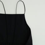 camisole tiered dress #black [1359-004]