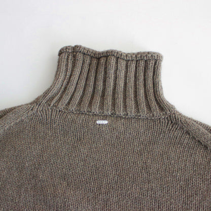 ECO CASHMERE HIGH NECK PO #NATURAL [no.6519]