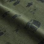 WHERE IS MY DOG? ​​GAUZE SHAWL #KHAKI [no.6486]