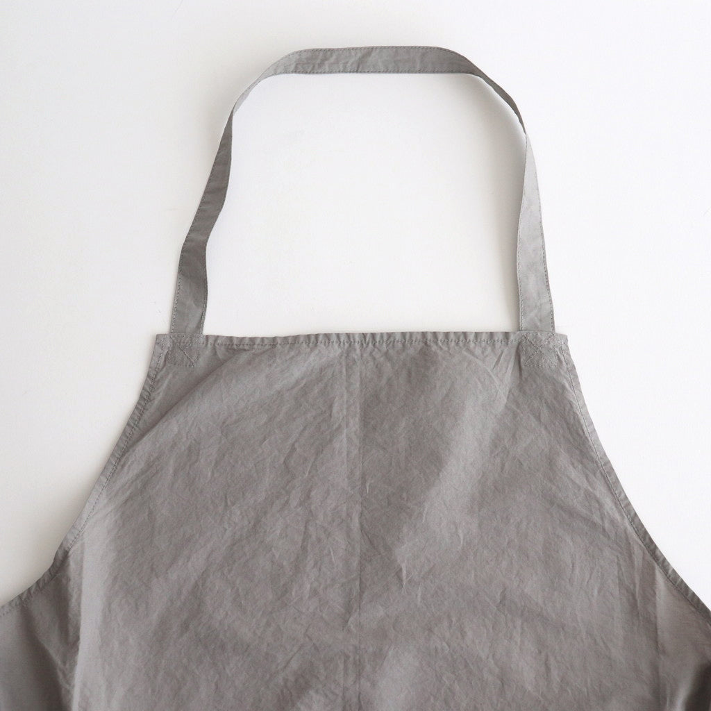 GARMENT DYE APRON #gray [no.6860]