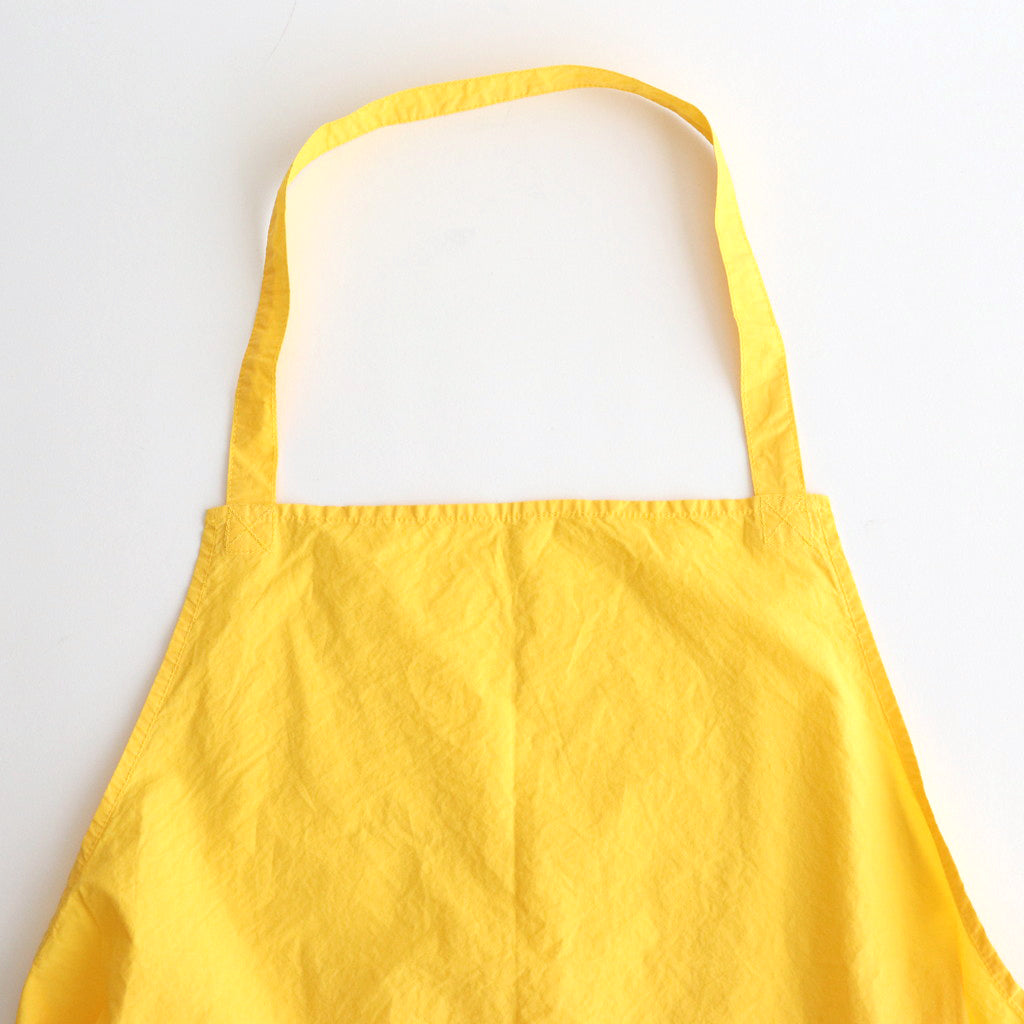 GARMENT DYE APRON #yellow [no.6860]