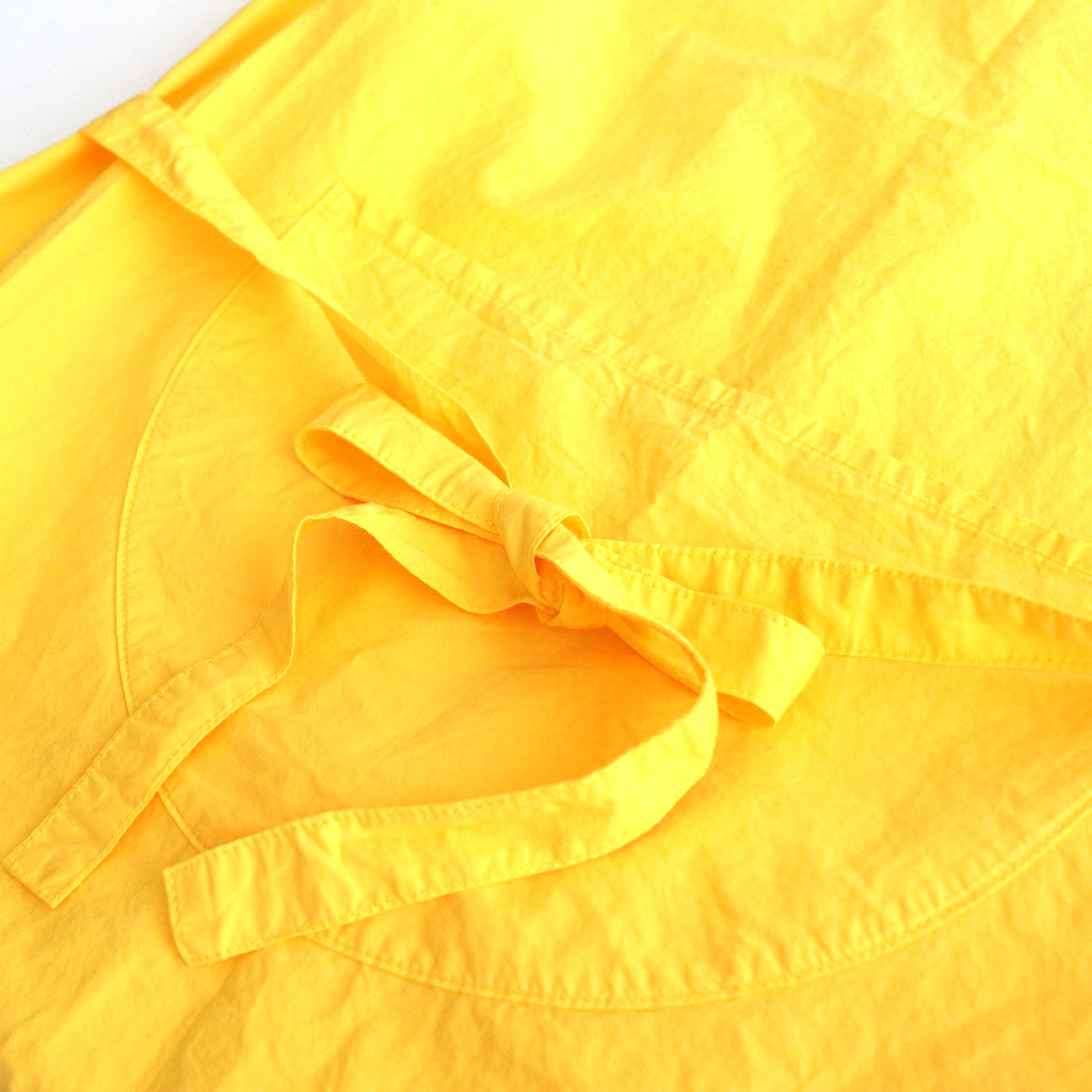 GARMENT DYE APRON #yellow [no.6860]