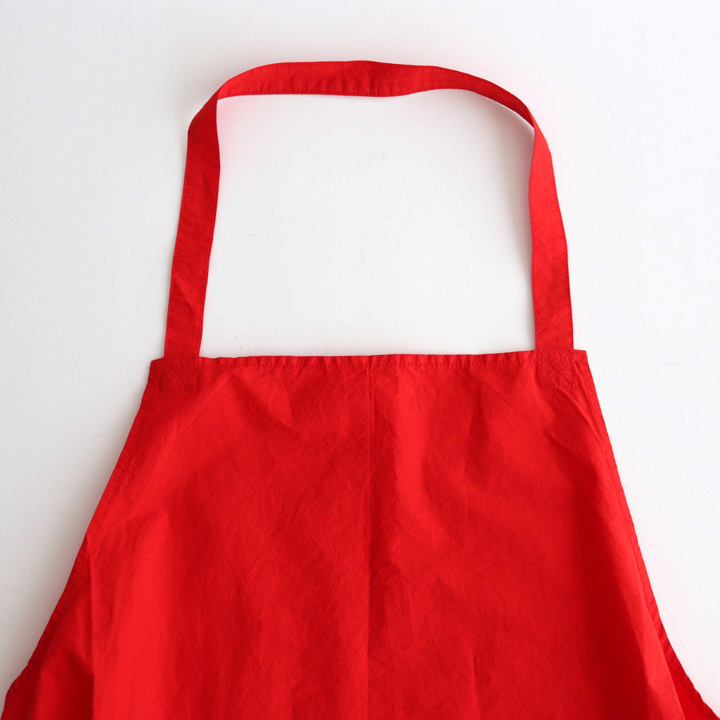 GARMENT DYE APRON #red [no.6860]