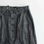路傍の月 suspender trousers #black [TLF-124-pa003-lws]