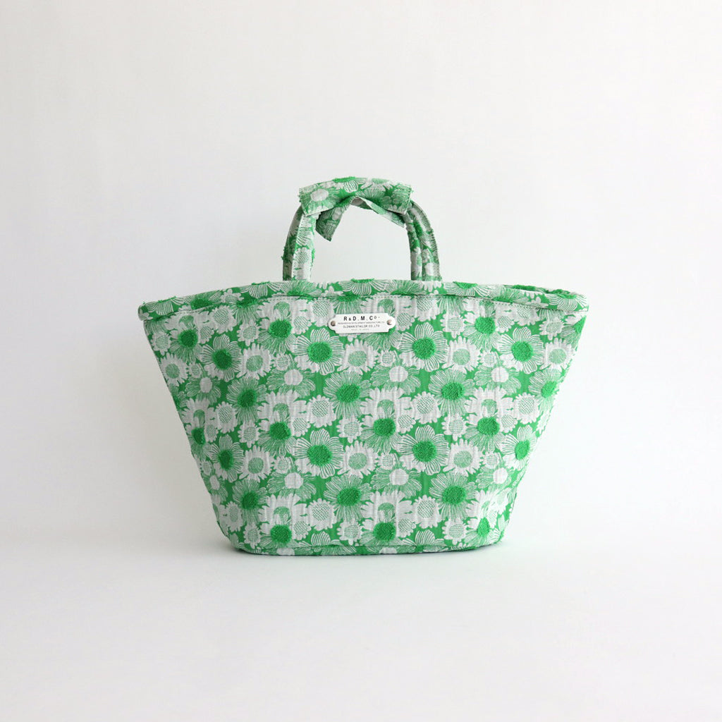 JACQUARD DAISY MARCHE BAG (S) #green [no.6919]