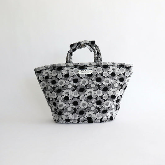 JACQUARD DAISY MARCHE BAG (S) #black [no.6919] 