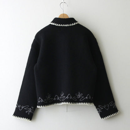 Kigansai fleece jacket #Black [232203]