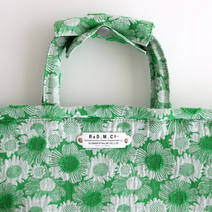 JACQUARD DAISY MARCHE BAG (S) #green [no.6919] 