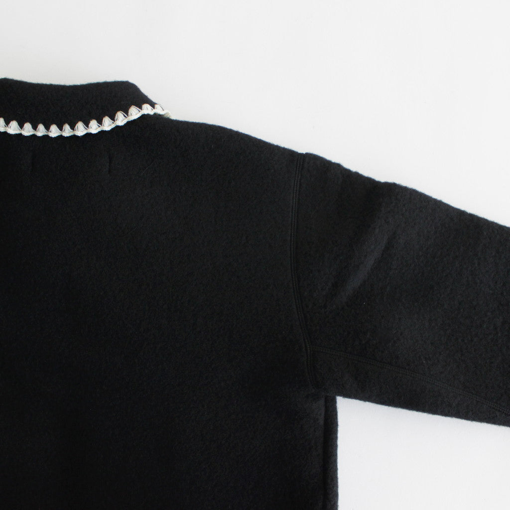 Kigansai fleece jacket #Black [232203]