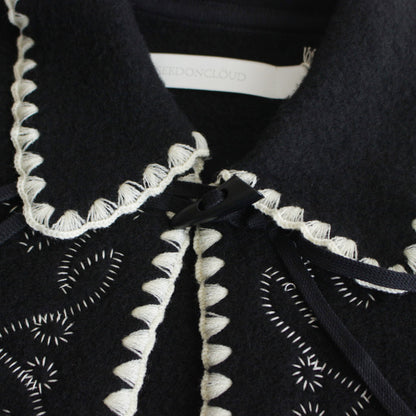 Kigansai fleece jacket #Black [232203]