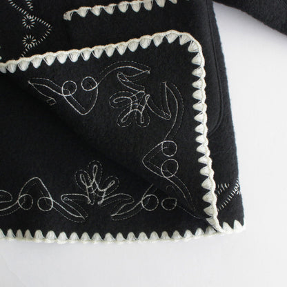 Kigansai fleece jacket #Black [232203]