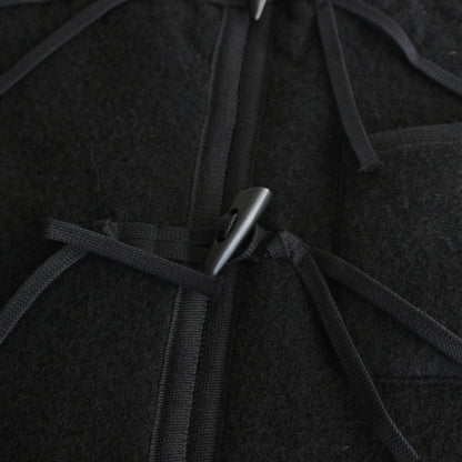 Kigansai fleece vest #Black [232701]