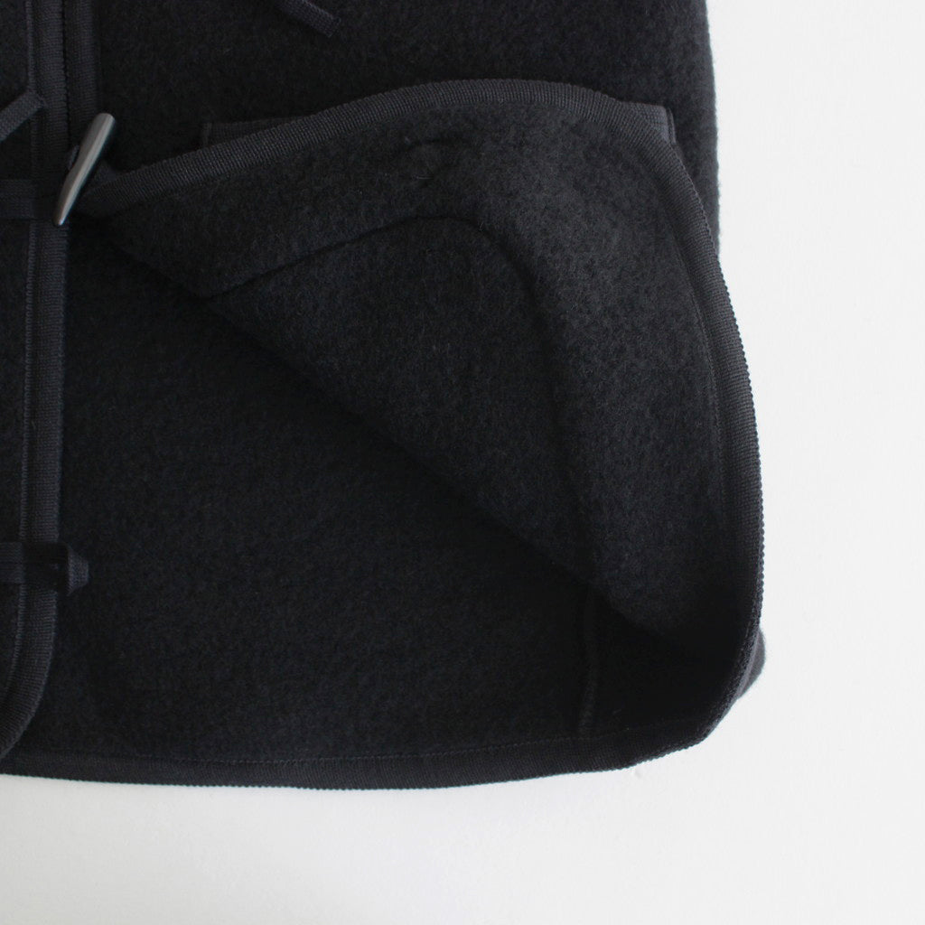Kigansai fleece vest #Black [232701]