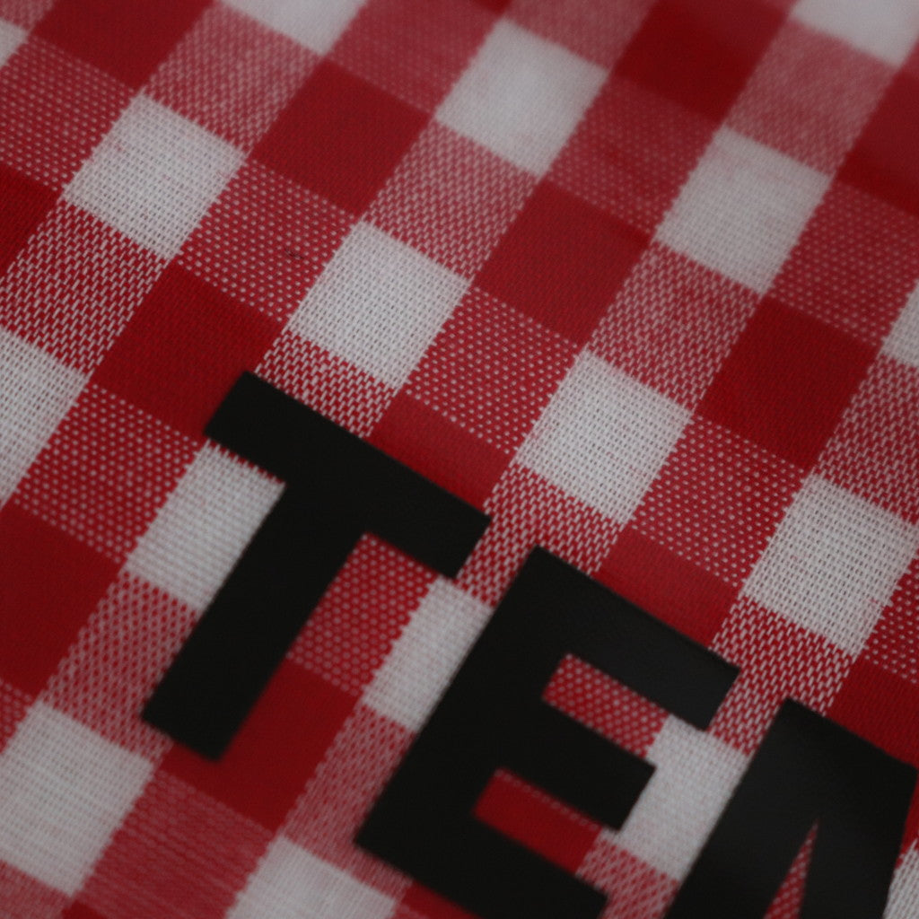 PAPER TOTE SMALL GINGHAM #RED [TMB-2286H]