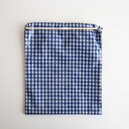 巾着 GINGHAM #BLUE [TMB-1863H]