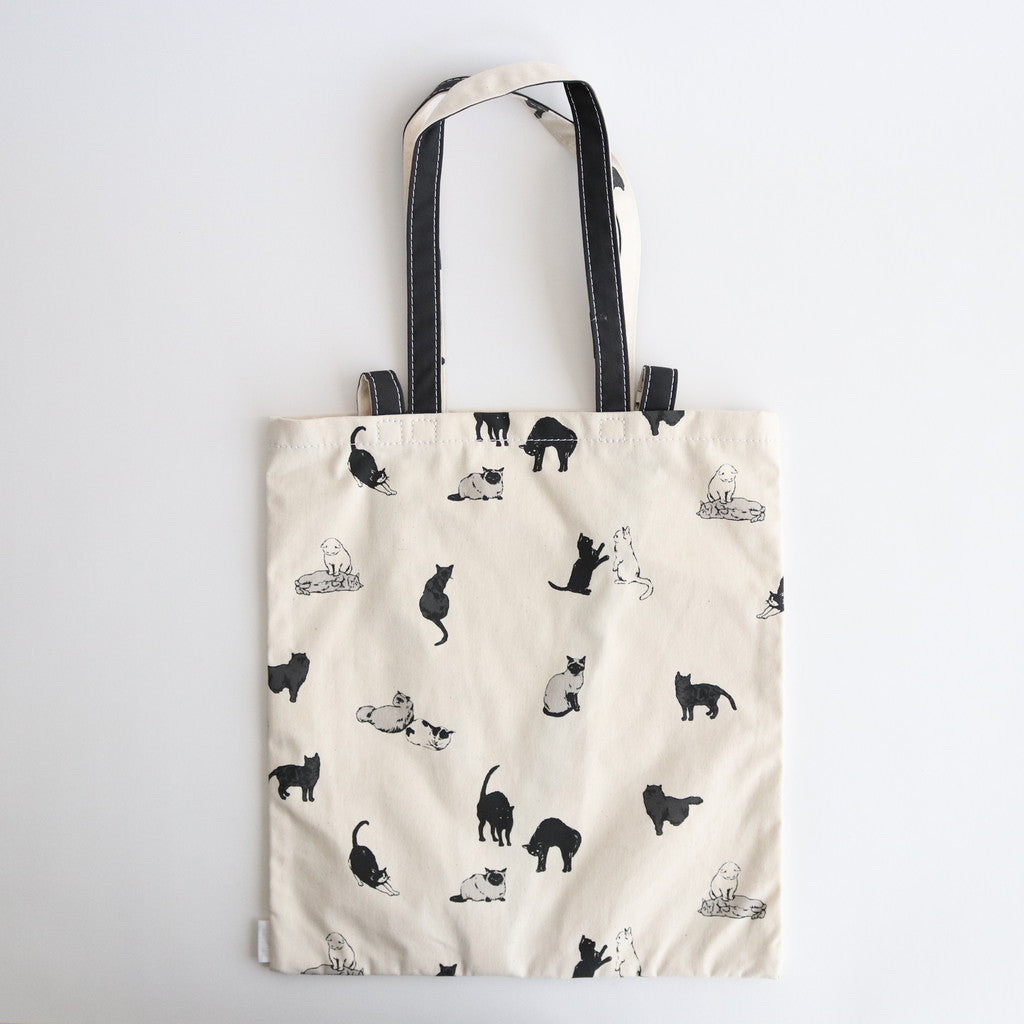 3HANDLE TOTE PRINT CAT #CAT [TMB-21040A]