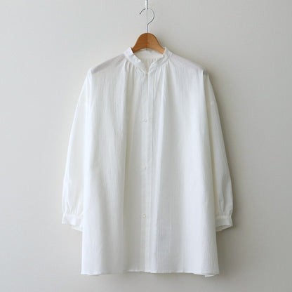 Flared blouse #white [TLF-125-sh003-vcg]