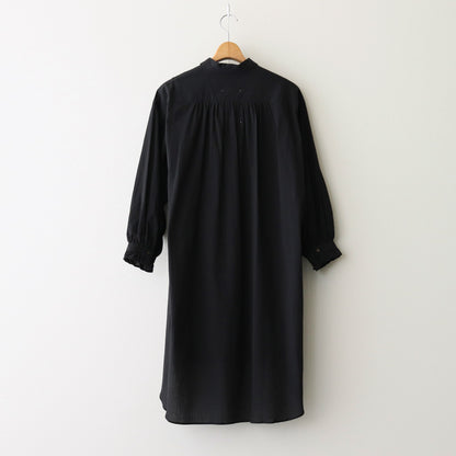 Bosom shirt dress #black [TLF-125-sh004-vcg]