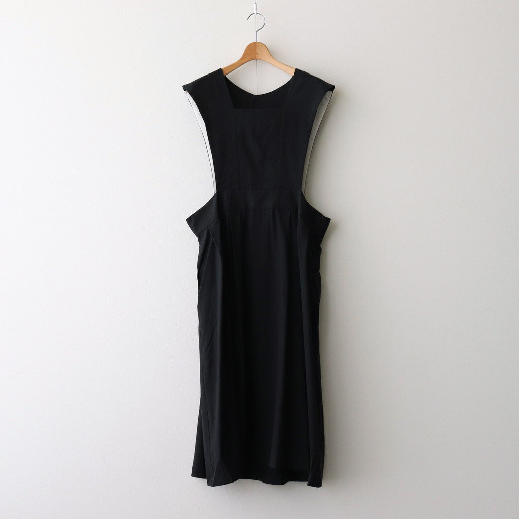 black pinafore dress #black [TLF-124-sk004-sn]