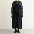 Sankayo apron dress #Navy [242401]