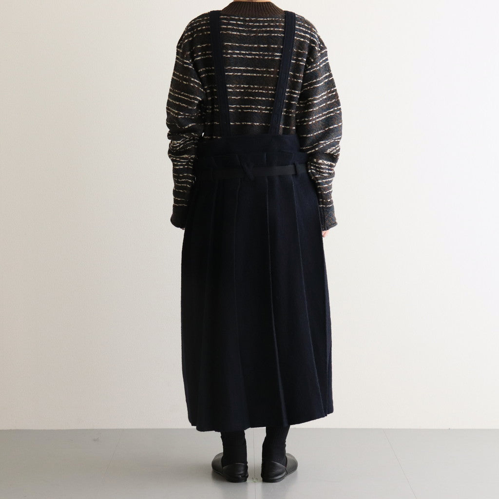 Sankayo apron dress #Navy [242401]
