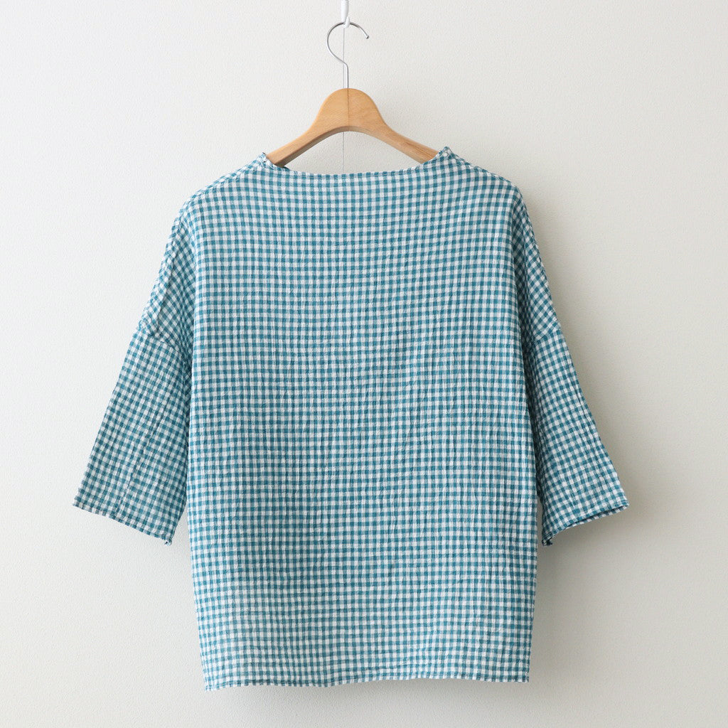 Boiled Gingham EASE Shirt #GN [241808]