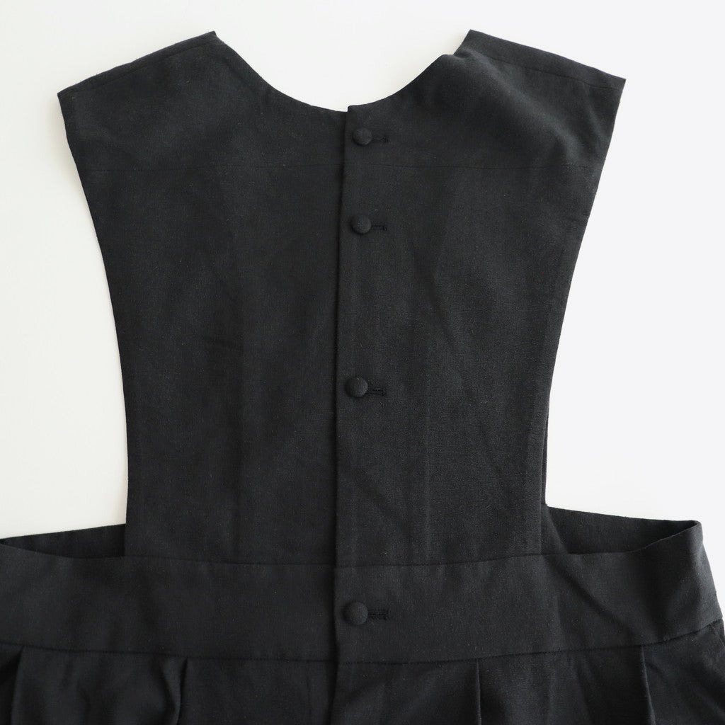 black pinafore dress #black [TLF-124-sk004-sn]