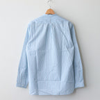 HW collarless shirt #Blue [232611]