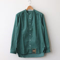 HW collarless shirt #Green [232612]