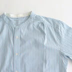 HW collarless shirt #Blue [232611]