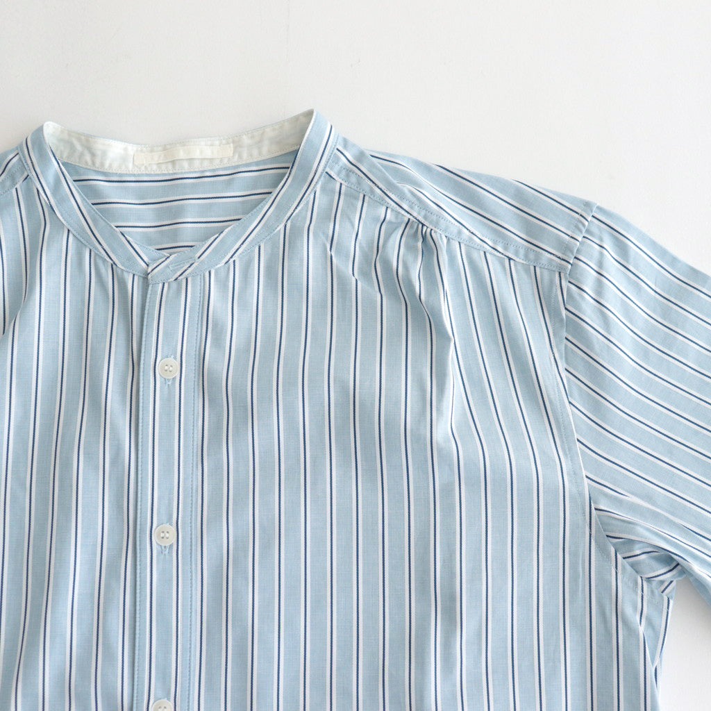 HW collarless shirt #Blue [232611]