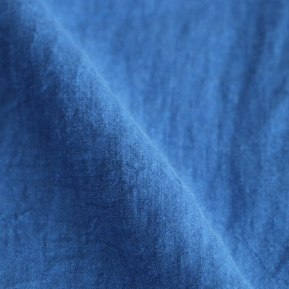 Soft linen dress #BLUE [241787]