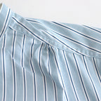 HW collarless shirt #Blue [232611]