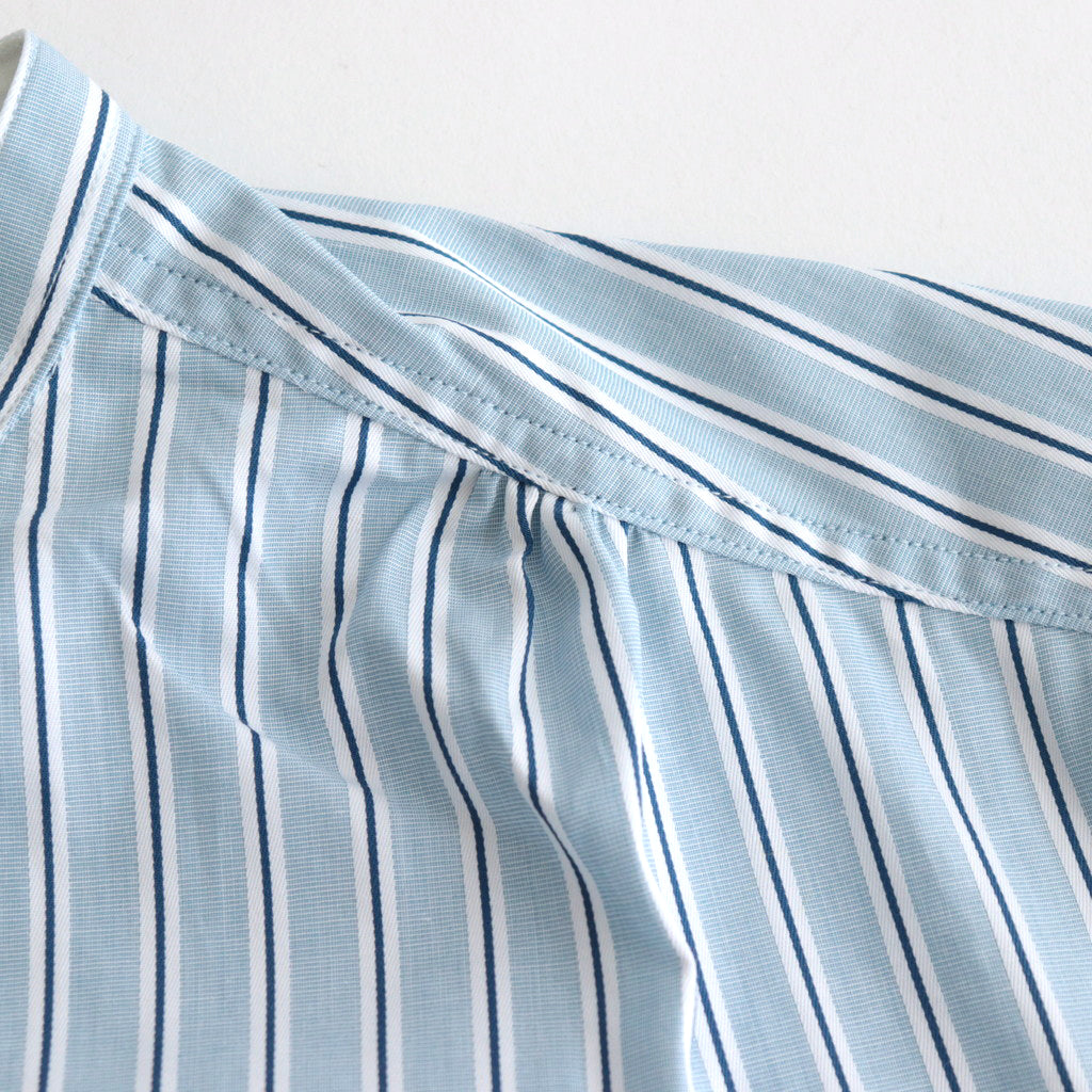 HW collarless shirt #Blue [232611]