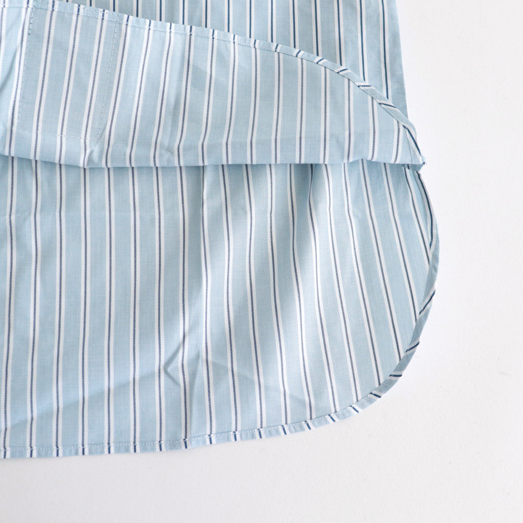 HW collarless shirt #Blue [232611]