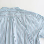 HW collarless shirt #Blue [232611]