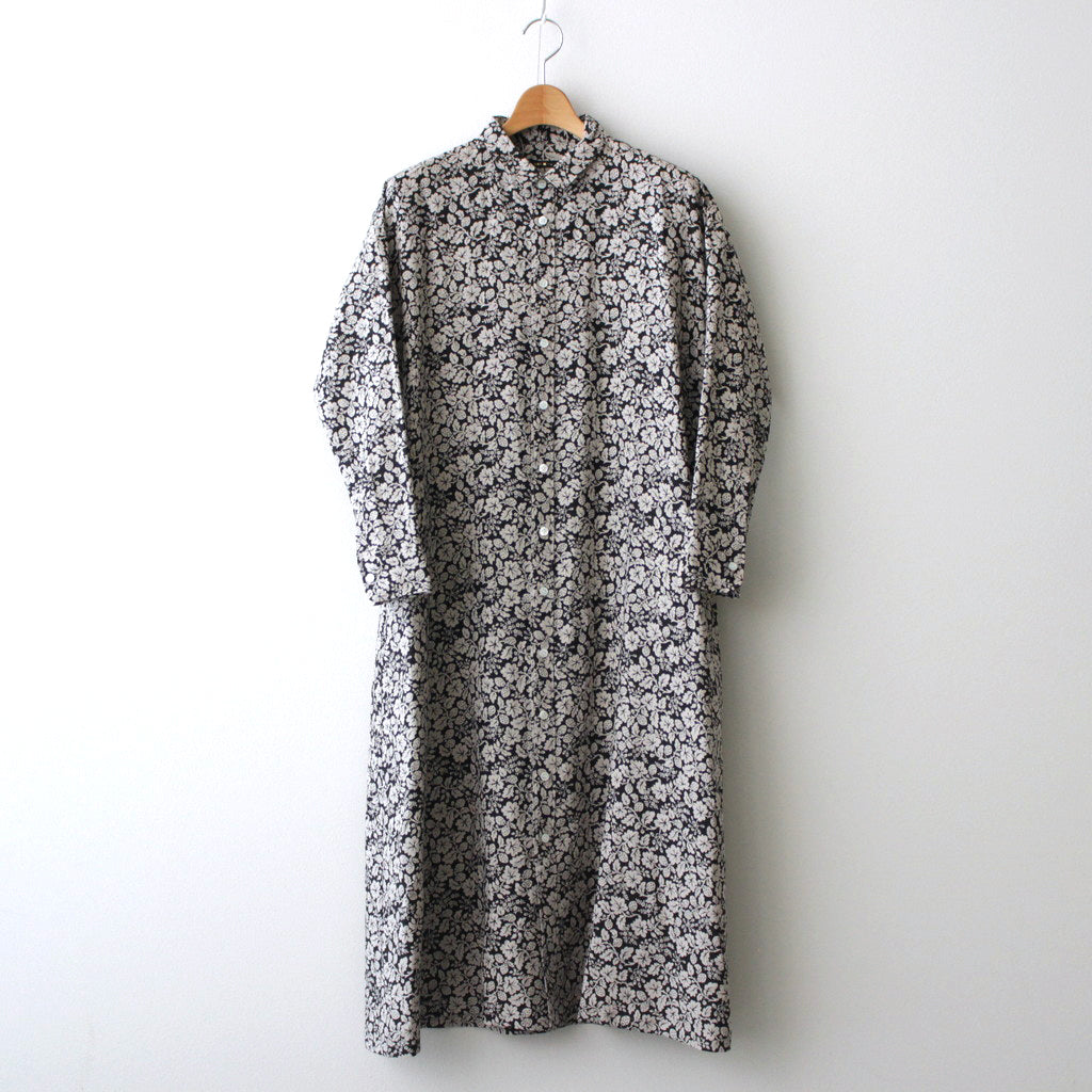 WILD BERRY LONG SHIRT #FLAX [no.6640]