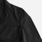 COTTON TWILL WORK COAT #black [no.6315]