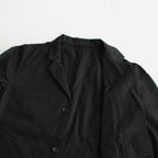 COTTON TWILL WORK COAT #black [no.6315]