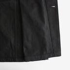 COTTON TWILL WORK COAT #black [no.6315]