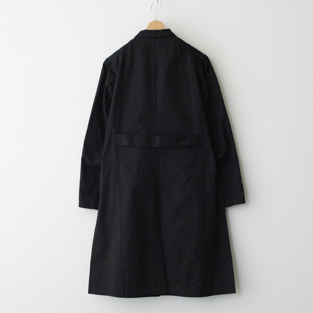 COTTON TWILL WORK COAT #black [no.6315]